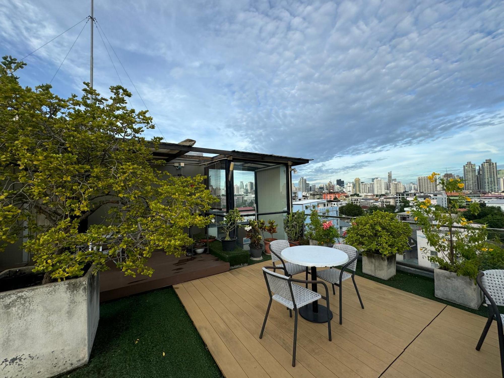 W8 Condo, Top Floor Luxe 3 Bedroom Penthouse, Hip Central Bangkok Area, 5 Mins From Thonglo Bts Station Eksteriør billede
